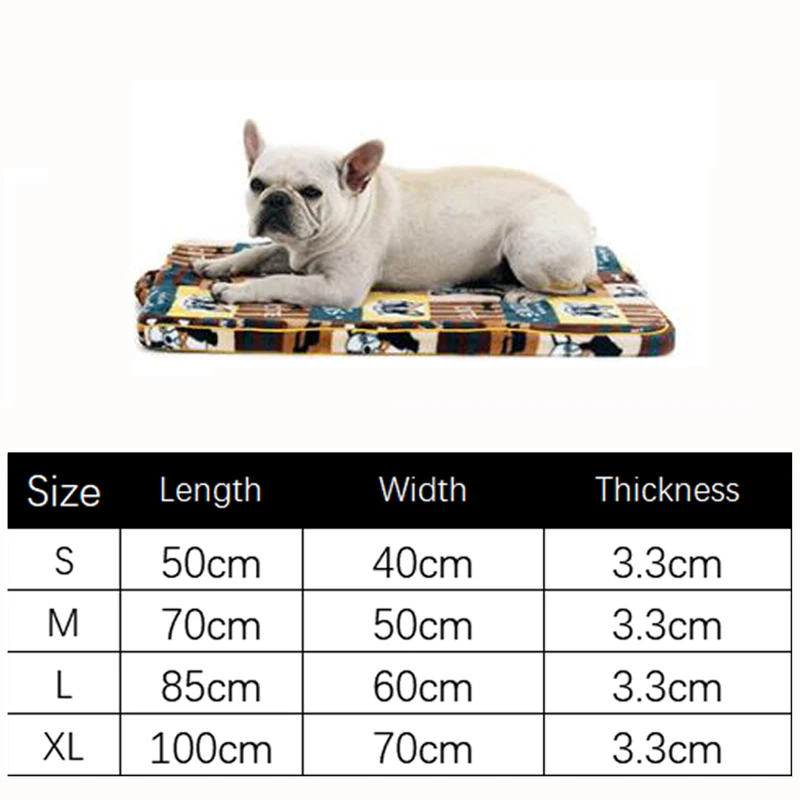 Washable Blanket Dog Mat Super Warm thicken For Small Medium Large Dogs &amp CatS Cartoon Bed Drop Shipping | Дом и сад
