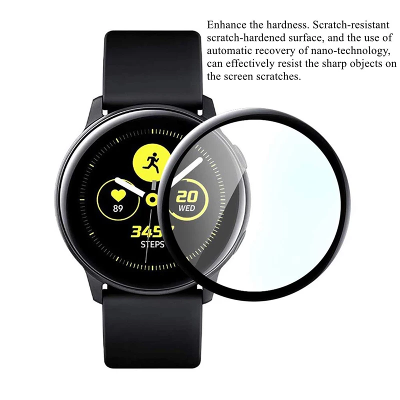 Полноэкранный протектор из закаленного стекла для samsung gear S3 frontier Galaxy Watch 46 мм 42 S2