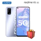 Смартфон realme v5 MediaTek 720, 5000 мАч, 30 Вт, быстрая зарядка, 8 ГБ, 128 ГБ, 6,5 дюйма, 90 Гц, четырехъядерный, 48 МП