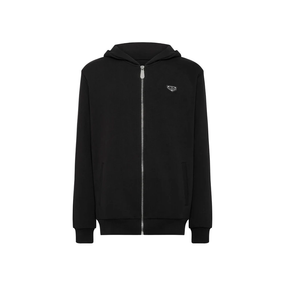 ZIPPER HOODIE SWEATSHIRT STONES SKULL Brand Warm Thick Sweatshirts Hip Hop Pullover Rhinestone Luxury Men's Hoodies | 95154
