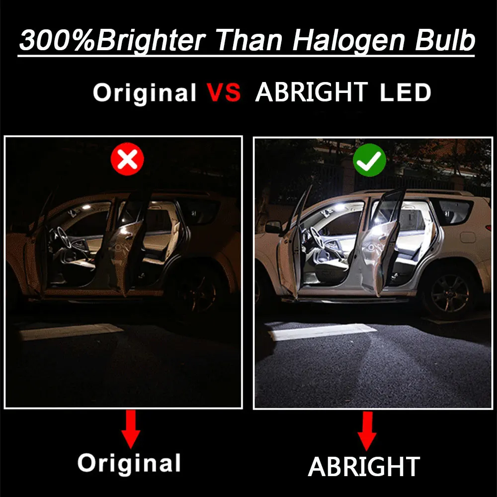 Автомобильный светодиодный светильник ABRIGHT для Kia Soul AM PS Spectra Sedona Forte Optima K5