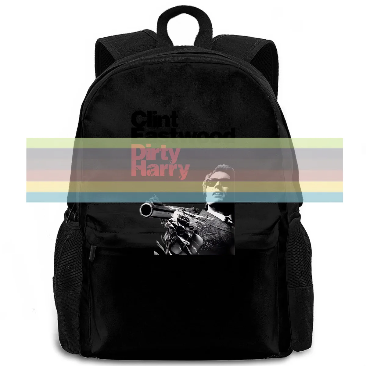 

Clint Eastwood Dirty Harry 70s Movie Retro Vintage Hipster Unisex Brand women men backpack laptop travel school adult