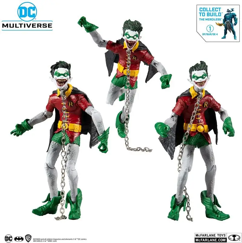 BANDAI McFarlane DC комбинированный человек беспощадный Смеющийся Орел мужской зомби