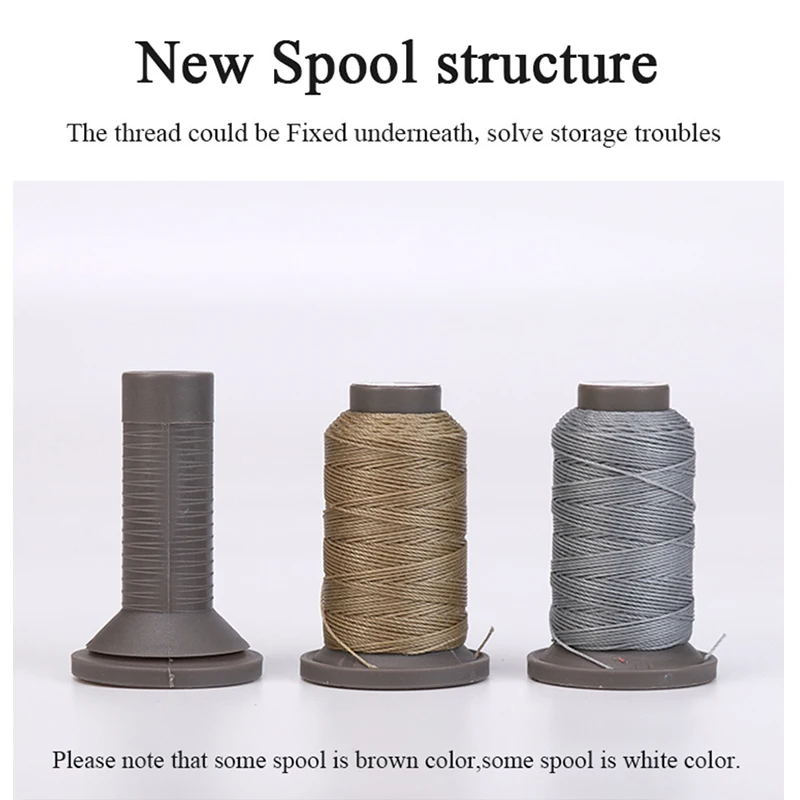 WUTA 3 шт. набор круглый вощеная нить ремонтный шнур полиэфирная ручная швейная