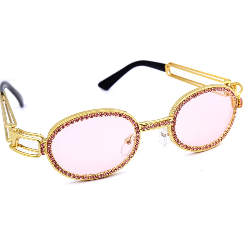 2019 брендовые Дизайнерские Модные Винтажные маленькие круглые солнцезащитные