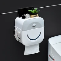 wall mounted toilet paper holder waterproof tray roll tube for toilet paper storage box tray tissue box shelf bathroom product