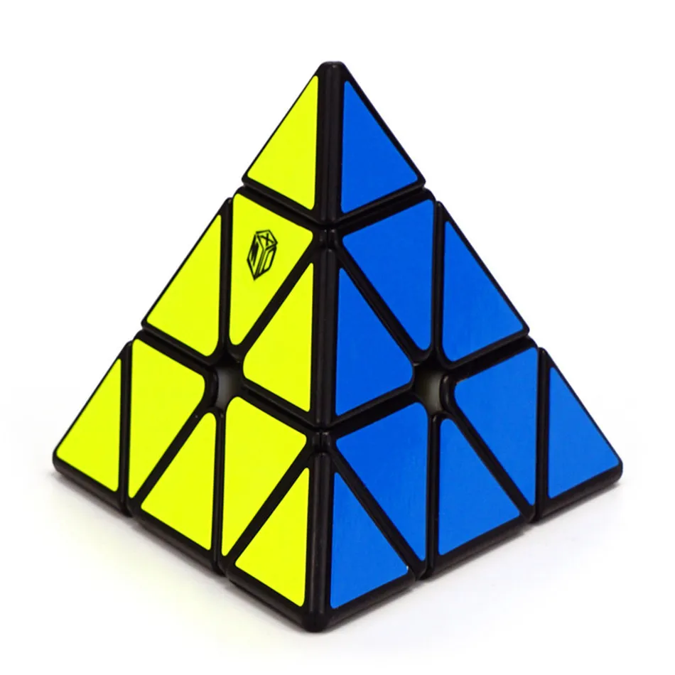 Qiyi Пирамида колокол волшебный куб xman 3x3 3x3x3 система магнитного положения