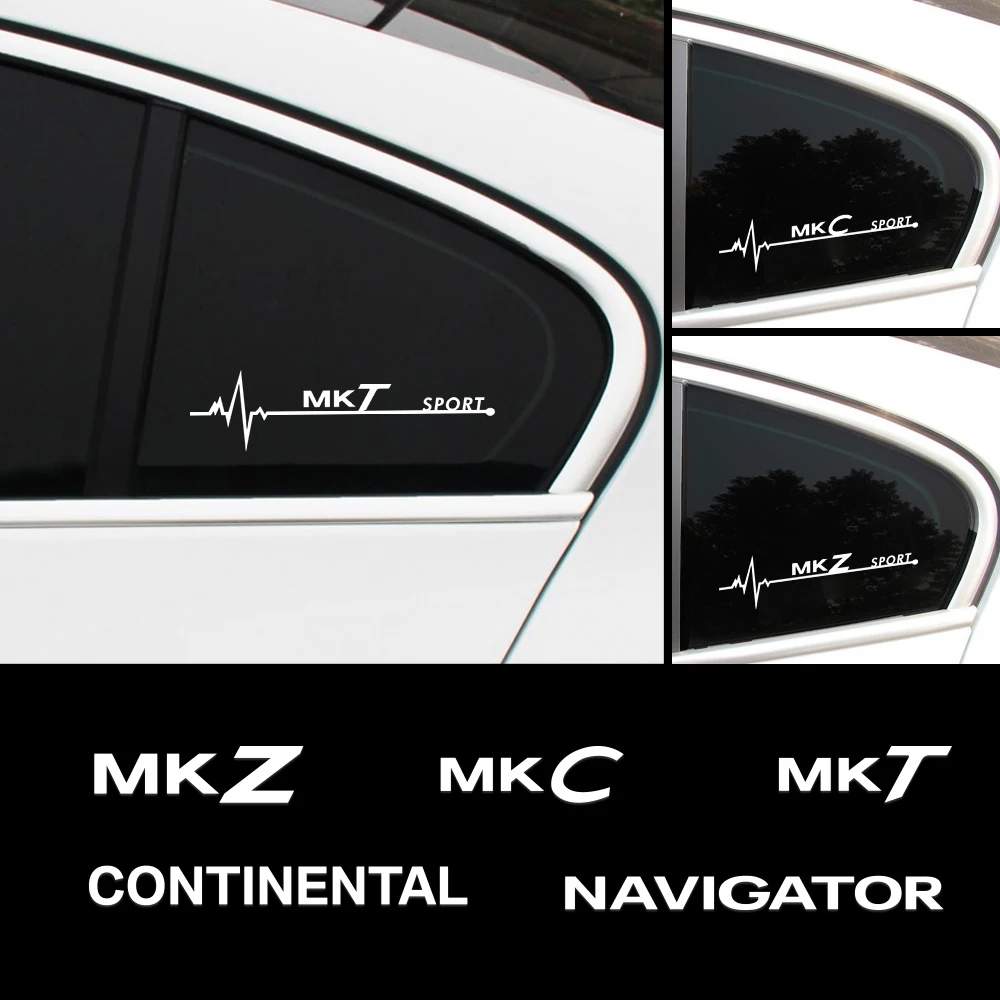 Светоотражающая наклейка на боковое окно автомобиля 2 шт. 20*5 5 см декоративная