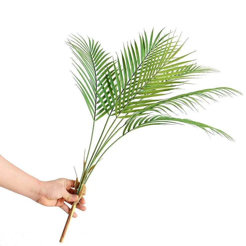 Скандинавская имитация растения Пальмовые Листья искусственные зеленые