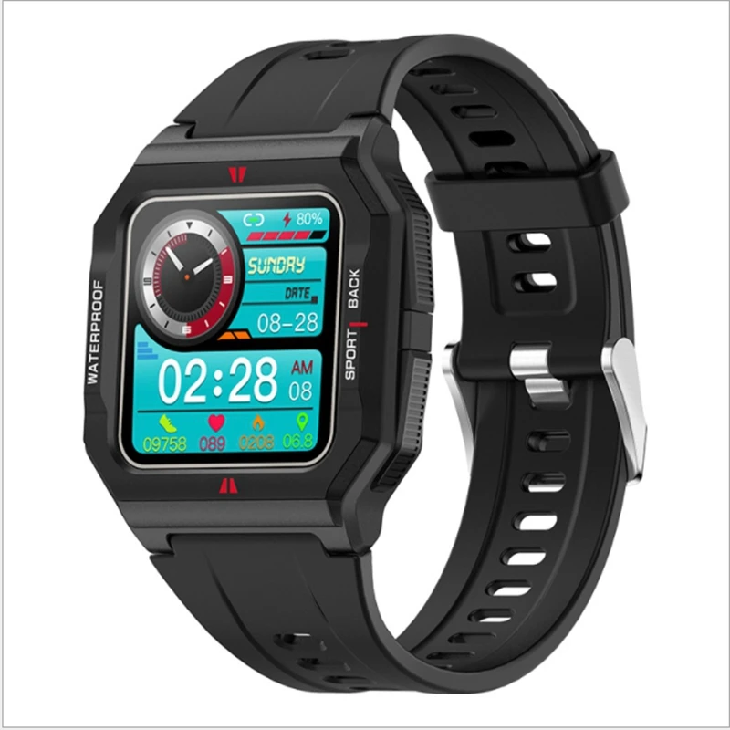 

Ft10 Smart Watch 1.3 Inch Press Screen Custom Dial Heart Rate Blood Pressure Blood Oxygen Sleep Monitoring Watch