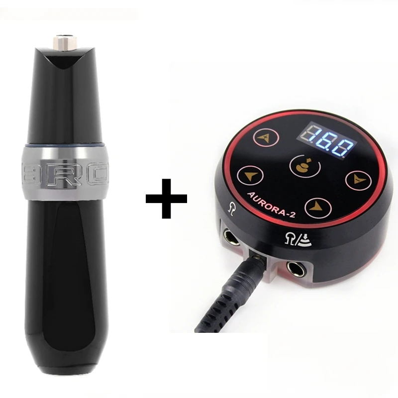 Оригинальный Bronc V7 Ротари Машина татуировки ручка Швейцарский двигатель мощный