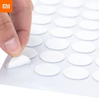 Амортизаторы Xiaomi 70 шт., самоклеящиеся круглые силиконовые резиновые бамперы, мягкие прозрачные противоскользящие, прозрачные Демпферы для стоп