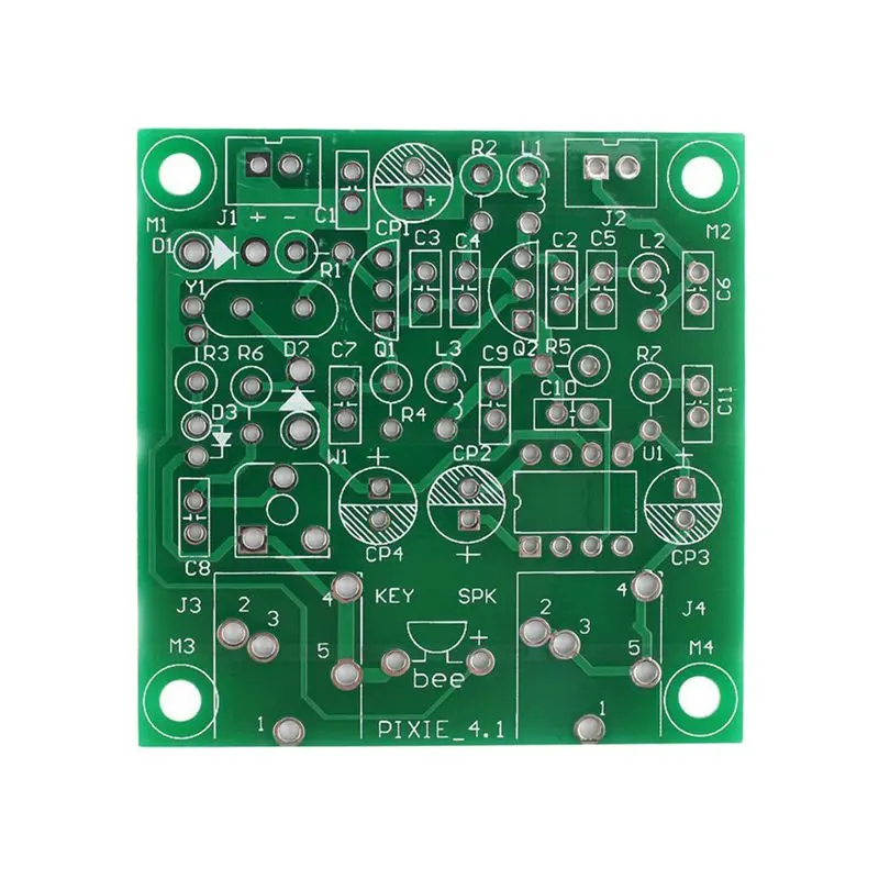 Radio 40M CW Shortwave Transmitter Receiver Version 4.1 7.023-7.026MHz QRP Pixie Kits DIY with Buzzer Transceiver | Электроника