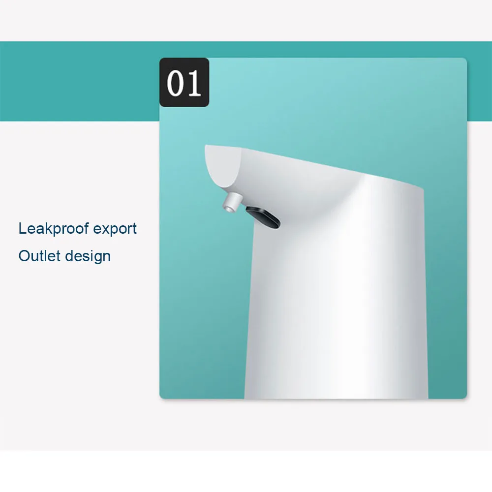 Диспенсер для мыла Электрический автоматический дозатор пены Бесконтактный на