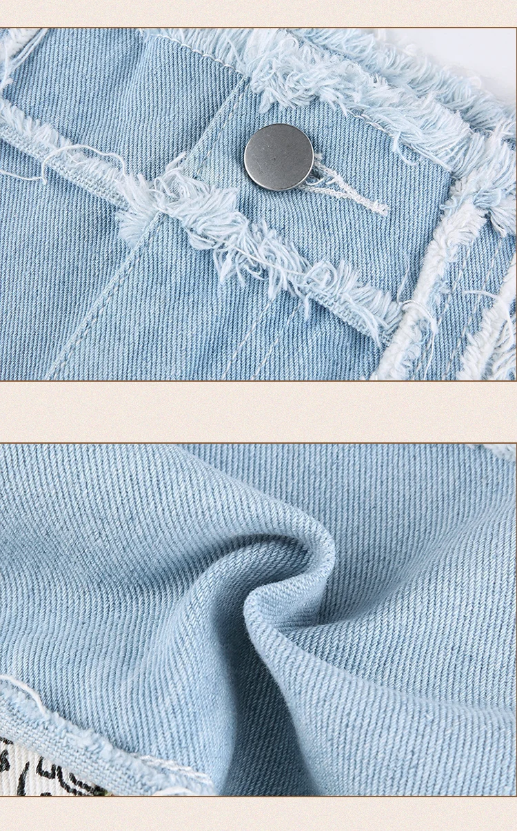 

2021 Female Summer New Ins European And American Fashion Denim Skirt Stitching Plaid Contrast Pocket Short Skirt