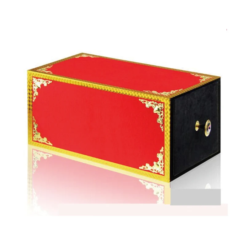 

Wooden Drawer Box Magic Tricks Magician Stage Illusions Gimmick Props Accessories Comedy Objects Appearing Vanishing Magia