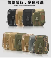 6 inch men waist pack bum bag pouch waterproof military belt waist packs molle nylon mobile phone wallet travel tool waist bag