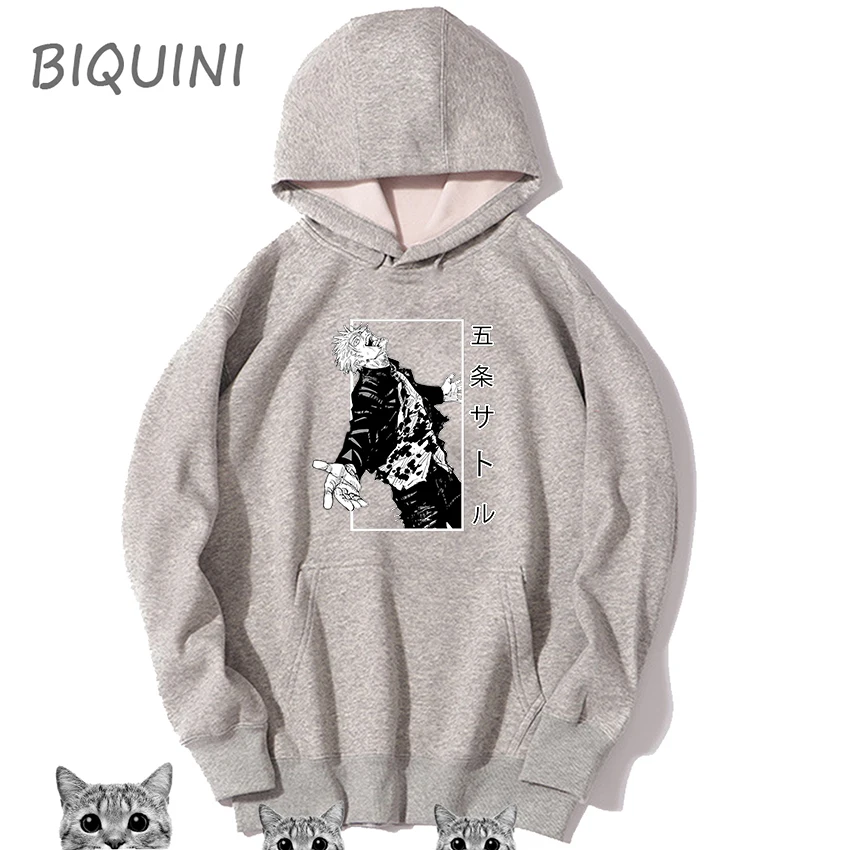 

Japanese Anime Spell Back To War Printed Hoodies Kawaii Clothing Aesthetic Oversized Sweatshirt Clothes for Teens
