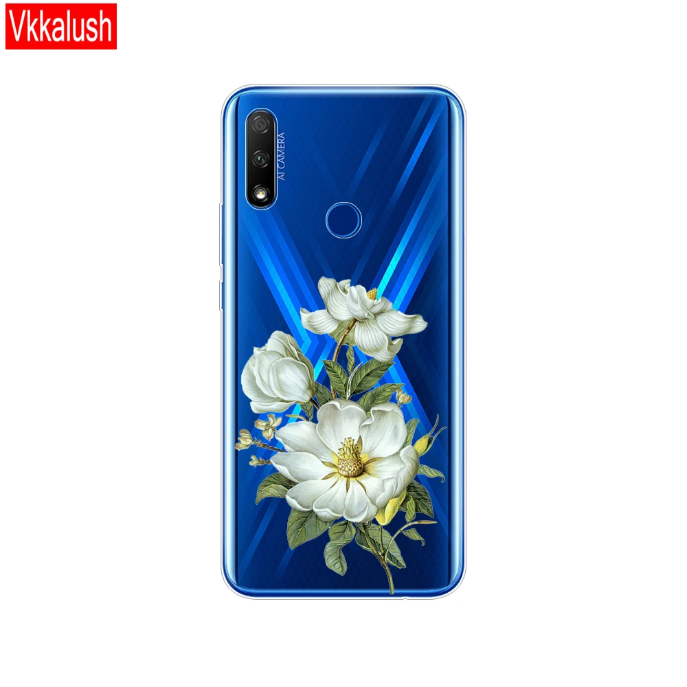 80384 Для Honor 9X Global чехол Honor 9X Premium чехол Силиконовый ТПУ мягкий чехол для телефона для huawei Honor 9X Premium STK-LX1 бампер - Цвет: 80384
