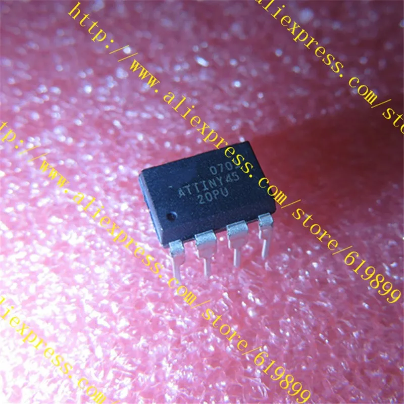Free shipping 20PCS ATTINY45-20PU ATTINY45 DIP-8 | Электронные компоненты и принадлежности