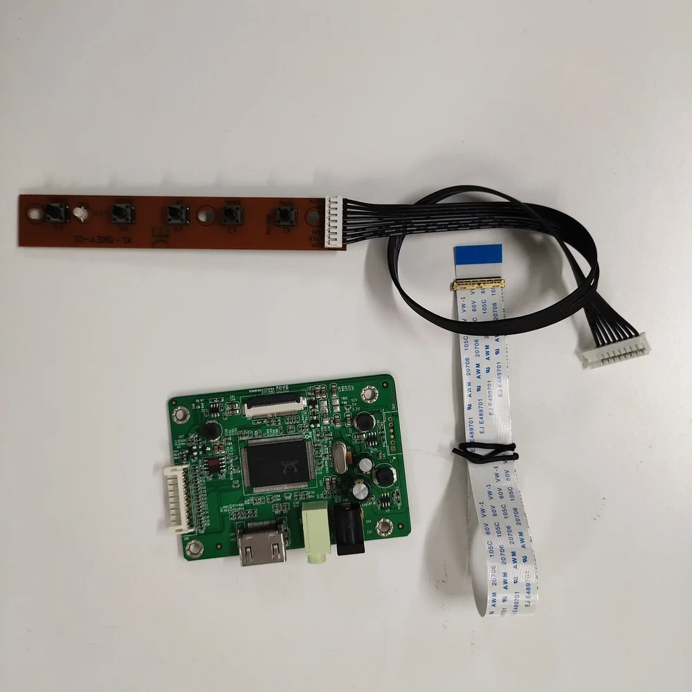 Комплект для B116XTN01 EDP HD-драйвера дисплея 11,6 дюйма, Светодиодная панель, ЖК-экран HDMI 1366x768, кабель для монитора, мини-контроллер, плата