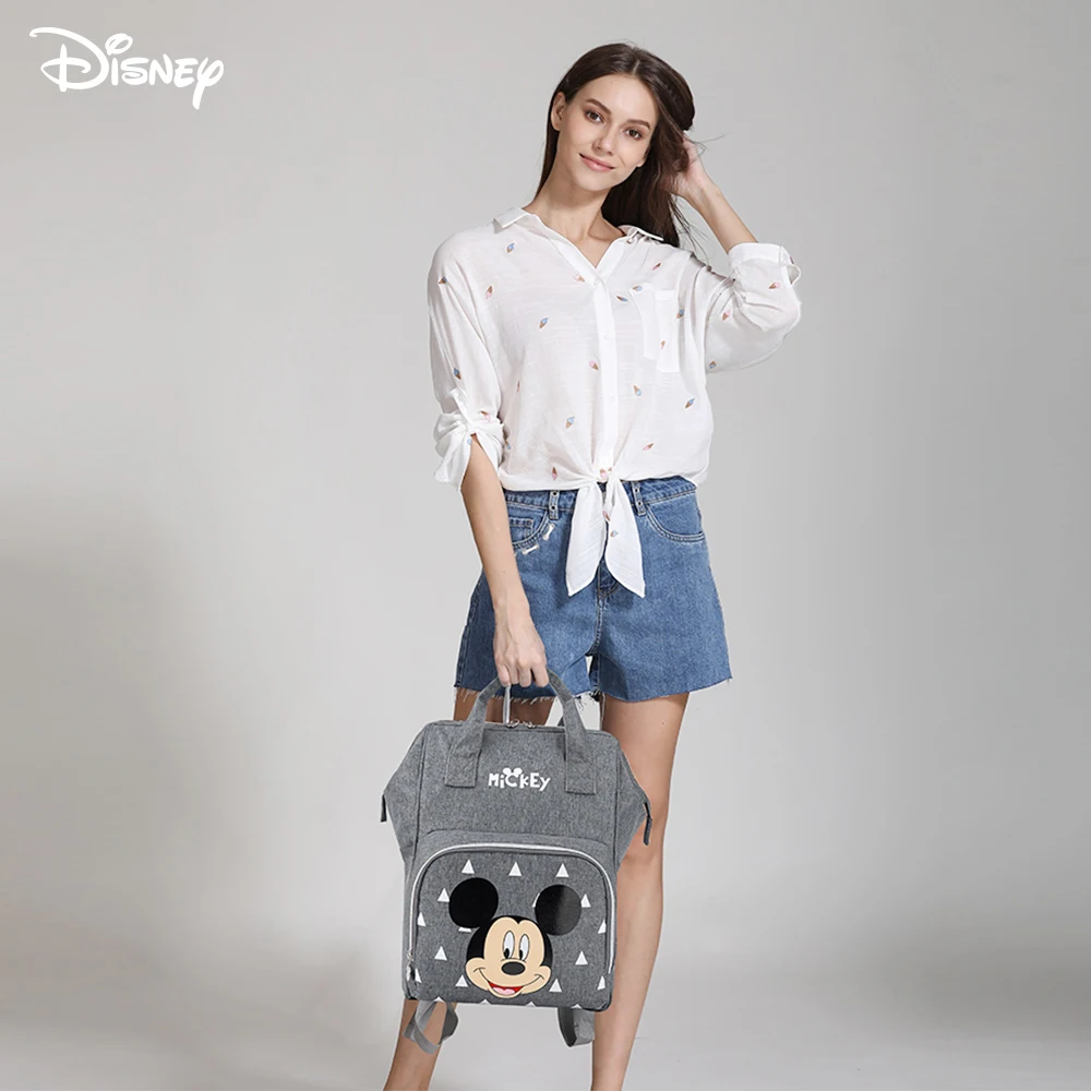 Сумка для подгузников Disney Minnie Mickey рюкзак мам сумка кормящих коляски