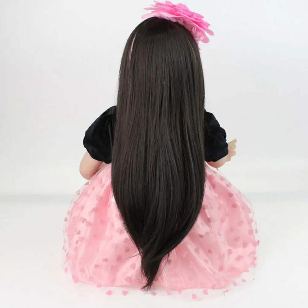 55 см силиконовые виниловые куклы Reborn Новорожденные Девочки Малыши кукла игрушки