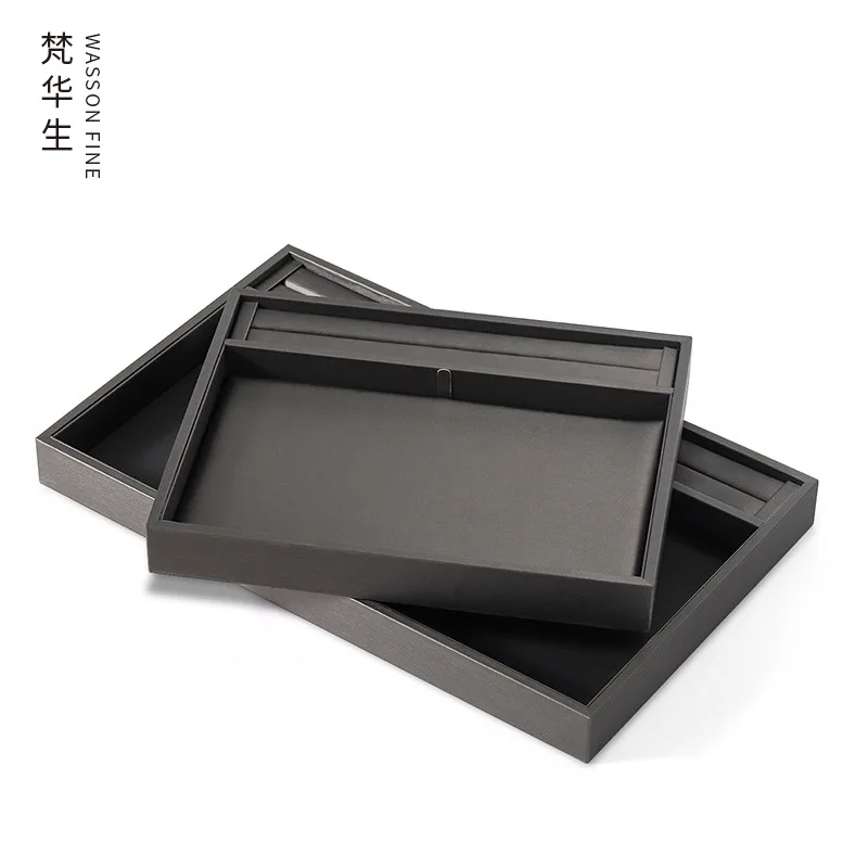 Jewelry Ring Bracelet Display Tray Shop Jewelry Watch Pallet Bracelet Necklace Earring Storage Tray jewelry organizer