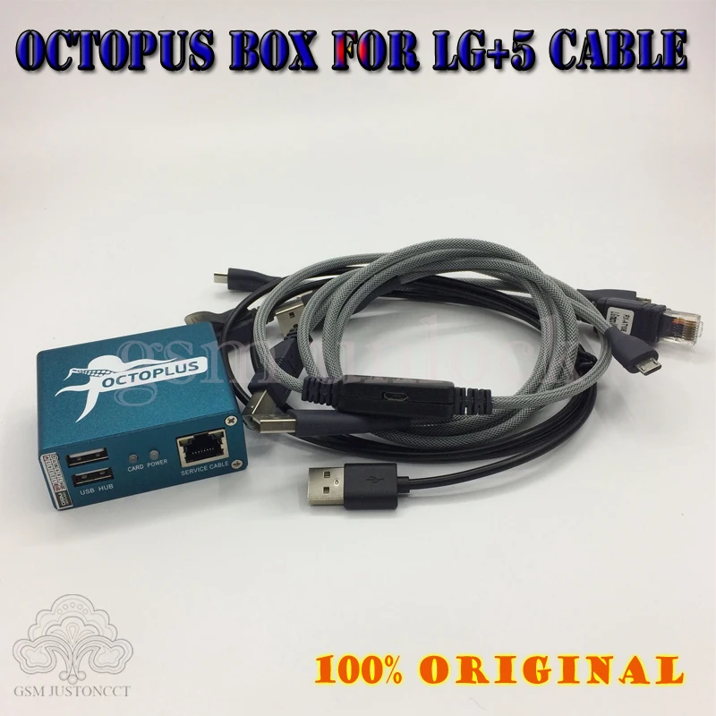 Gsmjustoncct Octopus box + 5 кабелей для ремонта LG IMEI разблокировка флэш | Мобильные телефоны