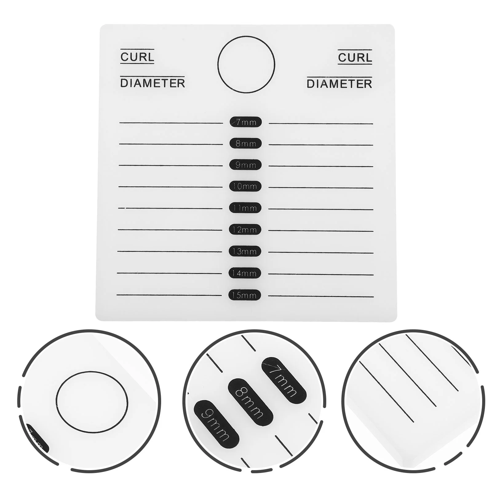

1Pc Eyelash Grafting Plate Beauty Salon Grafting Board Operating Gasket