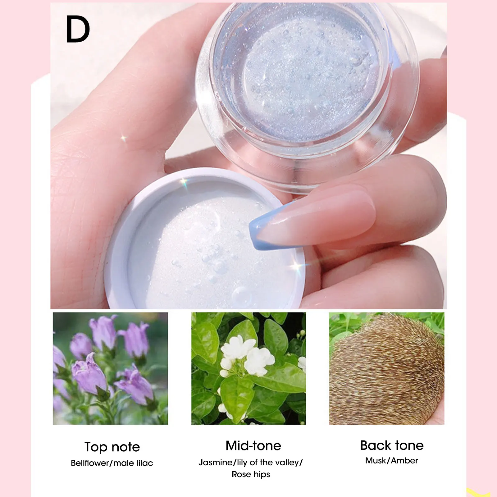 

Fragrance Scent Solid Perfume Balm Long Lasting Fragrances Romantic Fresh Balsam Body Deodorant