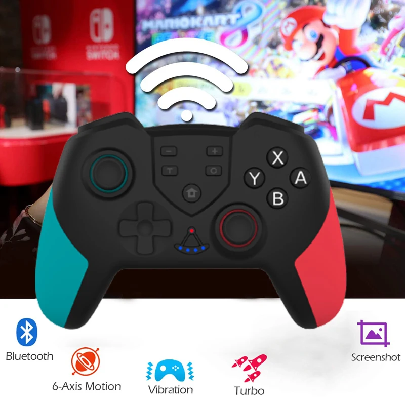 Беспроводной джойстик для NS Switch Pro контроллер с дистанционным управлением Nintendo