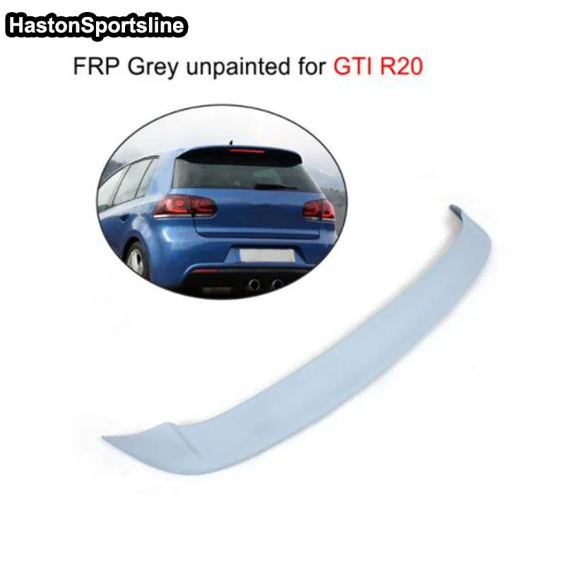 Стиль ОС спойлер из углеродного волокна на крышу для Volkswagen VW Golf 6 VI MK6 GTI & R20 2010 ~