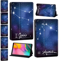 for samsung galaxy tab a 8 09 710 110 5tab e 9 6tab s5e 10 5s6 lite 10 4 star sign print pattern tablet cover case
