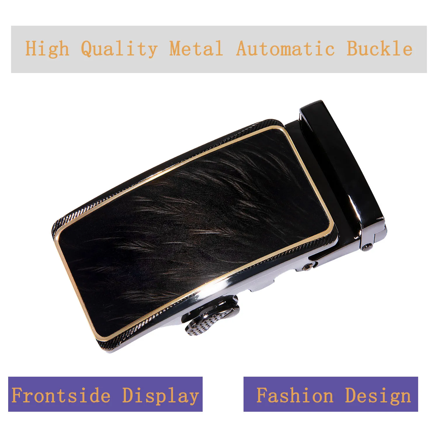 Genuine Leather Designer Men Belt Luxury Alloy Automatic Buckle Cowskin Fashion Jeans Waistband Men's Gift DiBanGu | Аксессуары для