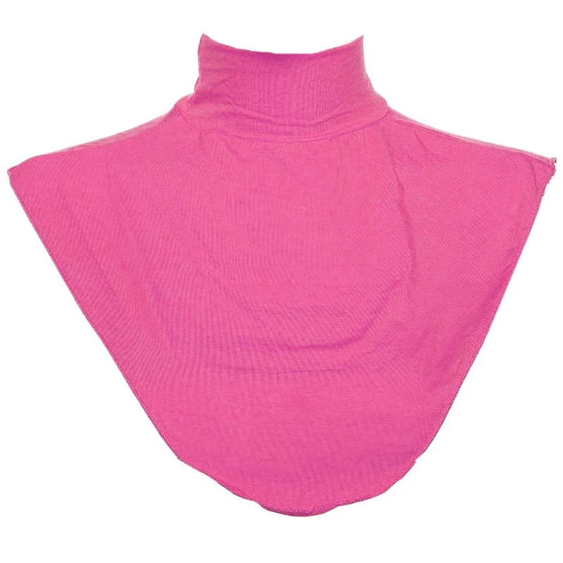 Женский мусульманский модал искусственный воротник исламский хиджаб удлинитель