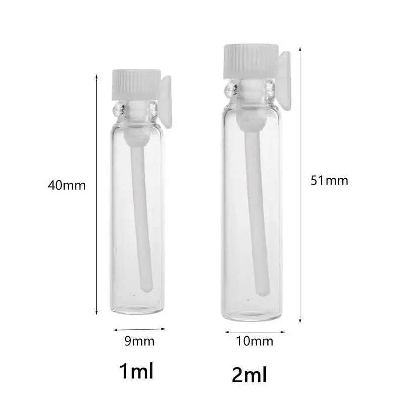 Пустая мини стеклянная бутылка для духов 50 шт./компл. маленькие пробные флаконы