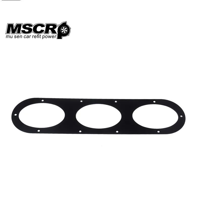 1 пара Универсальный алюминиевый сплав задний бампер гонки воздуха диверсии