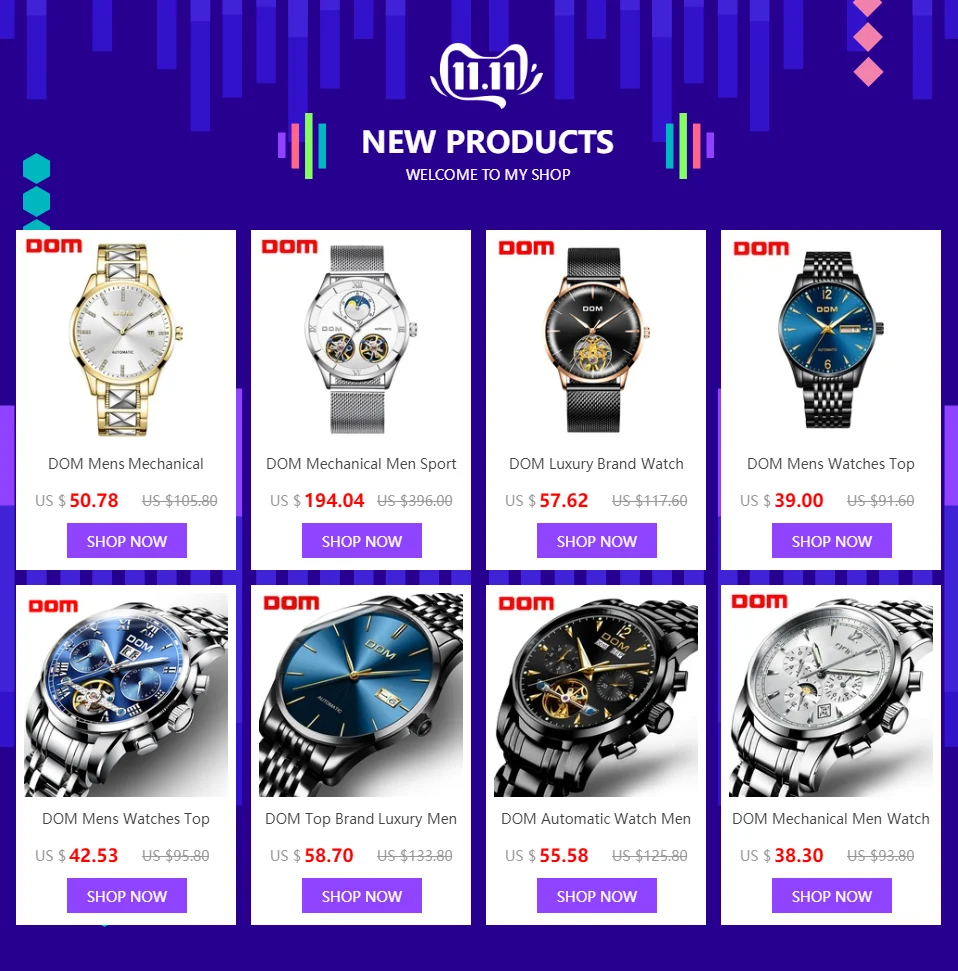 DOM новые механические мужские часы Moon Phase лучший бренд класса люкс стильные Водонепроницаемые многофункциональные спортивные автоматические часы Relogio Masculino M-75