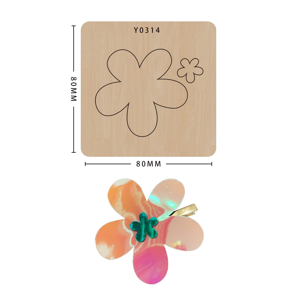 

Деревянные формы для высечки «сделай сам», 2021, форма цветка, фоторамка, создание декоративных форм, шаблон, подходит для машин Sizzix