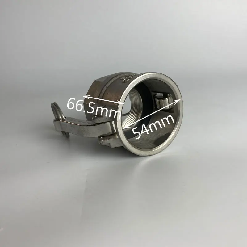 

DN40 1-1/2 дюйма 316 304 нержавеющий Тип D адаптер для домашнего пивоварения BSPT зазубрин Camlock Быстроразъемное соединение для шланга насоса фитинги