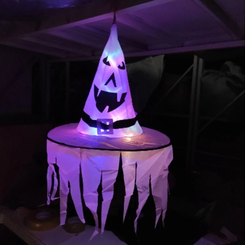 2 PCS Glowing Witch Hat Children Toys for Chrismas Girls Accessories Funny Gifts Interactive Halloween | Игрушки и хобби