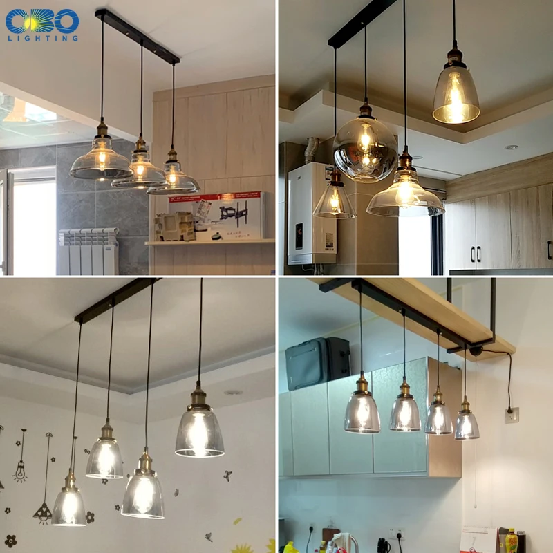 Винтажная Подвесная лампа из дымчатого серого стекла абажур шнур 1 5 м провод для