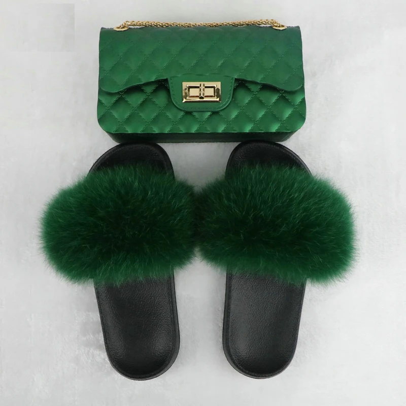 Роскошные радужные туфли для женщин тапки меховые сланцы женская летняя обувь 2020