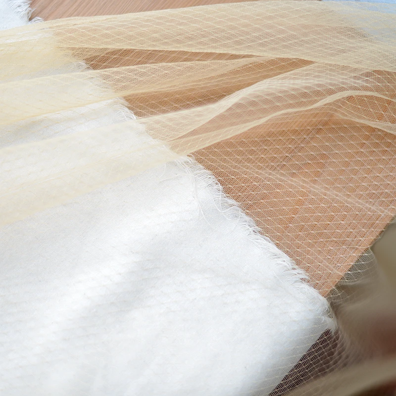 Сетчатая Ткань со стразами детская одежда пушистая юбка детское платье тканевые