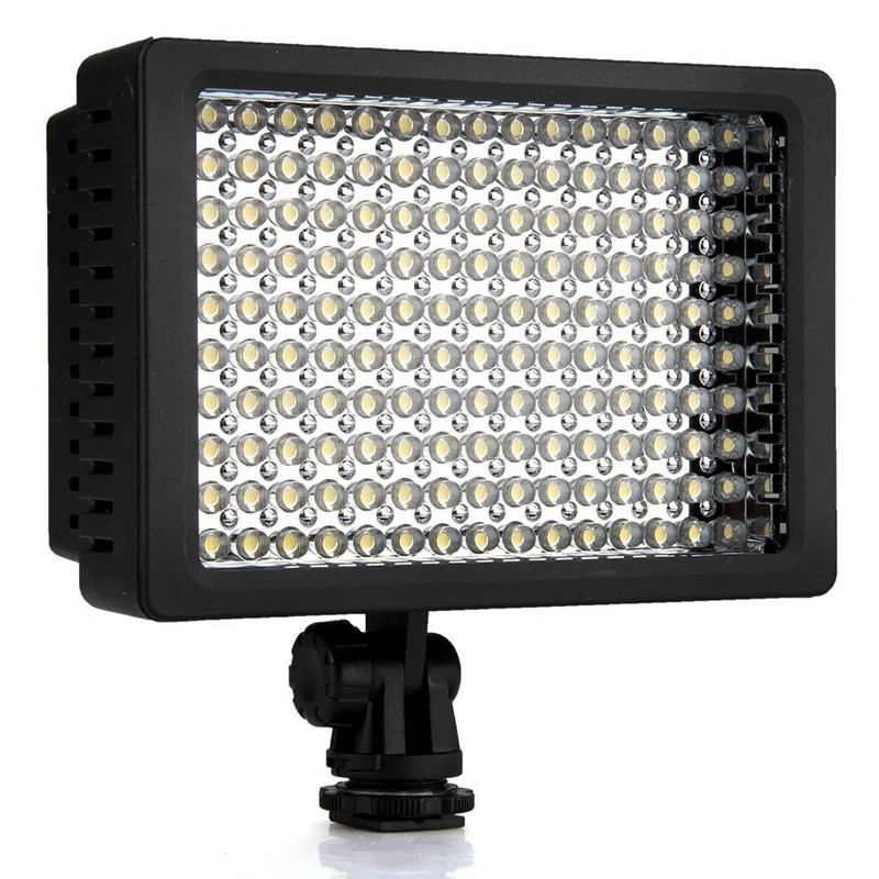 Встроенный светодиодный осветитель Lightdow LD-160 9 6 Вт 160 5400 / 3200K с регулируемой