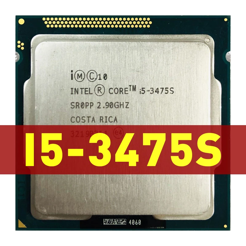 

Intel Core i5-3475S i5 3475s i5 3475 s 2.9 GHz Quad-Core Quad-Thread CPU Processor 65W LGA 1155