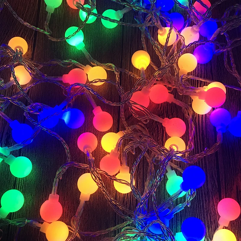 SZYOUMY 10 м 100Led Сказочный светодиодный светильник-гирлянда, питание от батареи для рождественской елки, свадебная Декоративная гирлянда