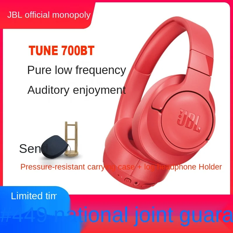 

JBL T700bt Headset Wireless Bluetooth Headset Music Sports Headset Portable Extra Bass Headphones Headset