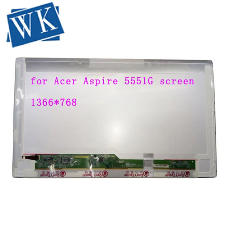 ЖК экран для Acer Aspire 5551G Матрица экрана ноутбука светодиодный дисплей 1366x768 замена